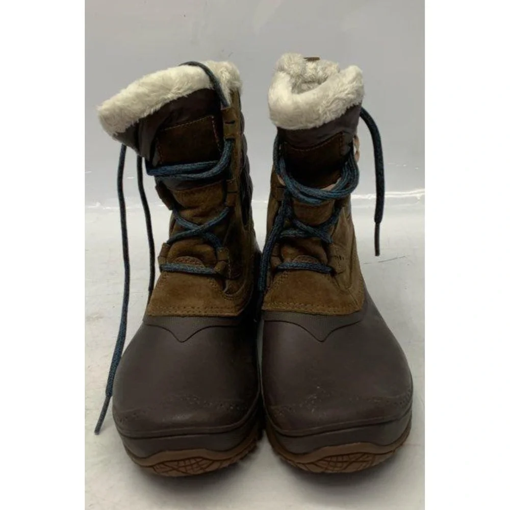 THE NORTH FACE Women's Shellista II Mid Waterproof Winter Boots Brown Size 9